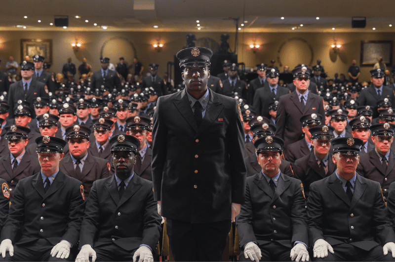 The latest class of FDNY probationary firefighters is being assigned to firehouses throughout New York City after taking part in a graduation ceremony on Thursday, Sept. 25, 2025, at the Christian Cultural Center in Brooklyn.