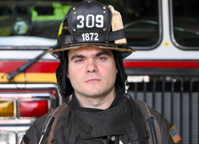 Firefighter Joseph Felix