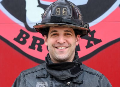 Firefighter Matthew Herzog