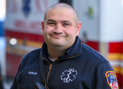 Paramedic Aleksandr Kaplan