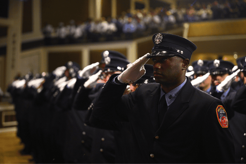 The first class of 2026 probationary firefighters graduated at a ceremony on July 2, 2026.